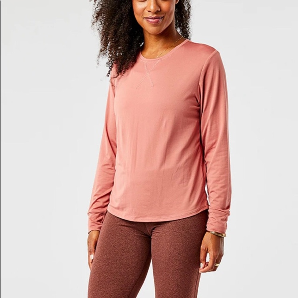 Carve Designs Women’s Abbot LS Top - Red Rock - Size Medium - NWT Activewear